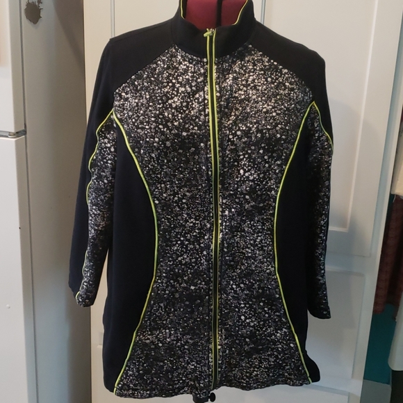 Catherines Sweaters - Catherine's active wear zipup sweater petite 1x